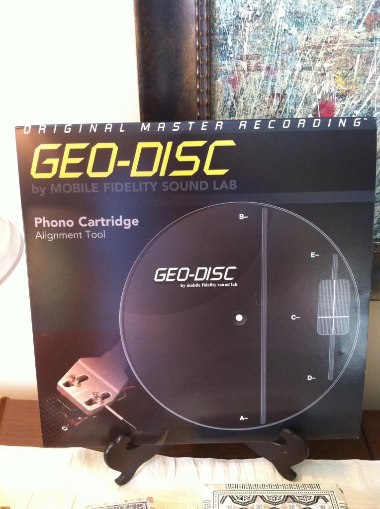GEODISC (cartridge alignment tool) from Mobile Fidelity Sound Lab, Inc